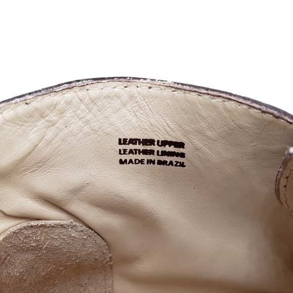 Marc Joseph | NIB West Houston Bootie Brown Nobuck Lace Up Leather Boots Boy 5.5 - Picture 13 of 15